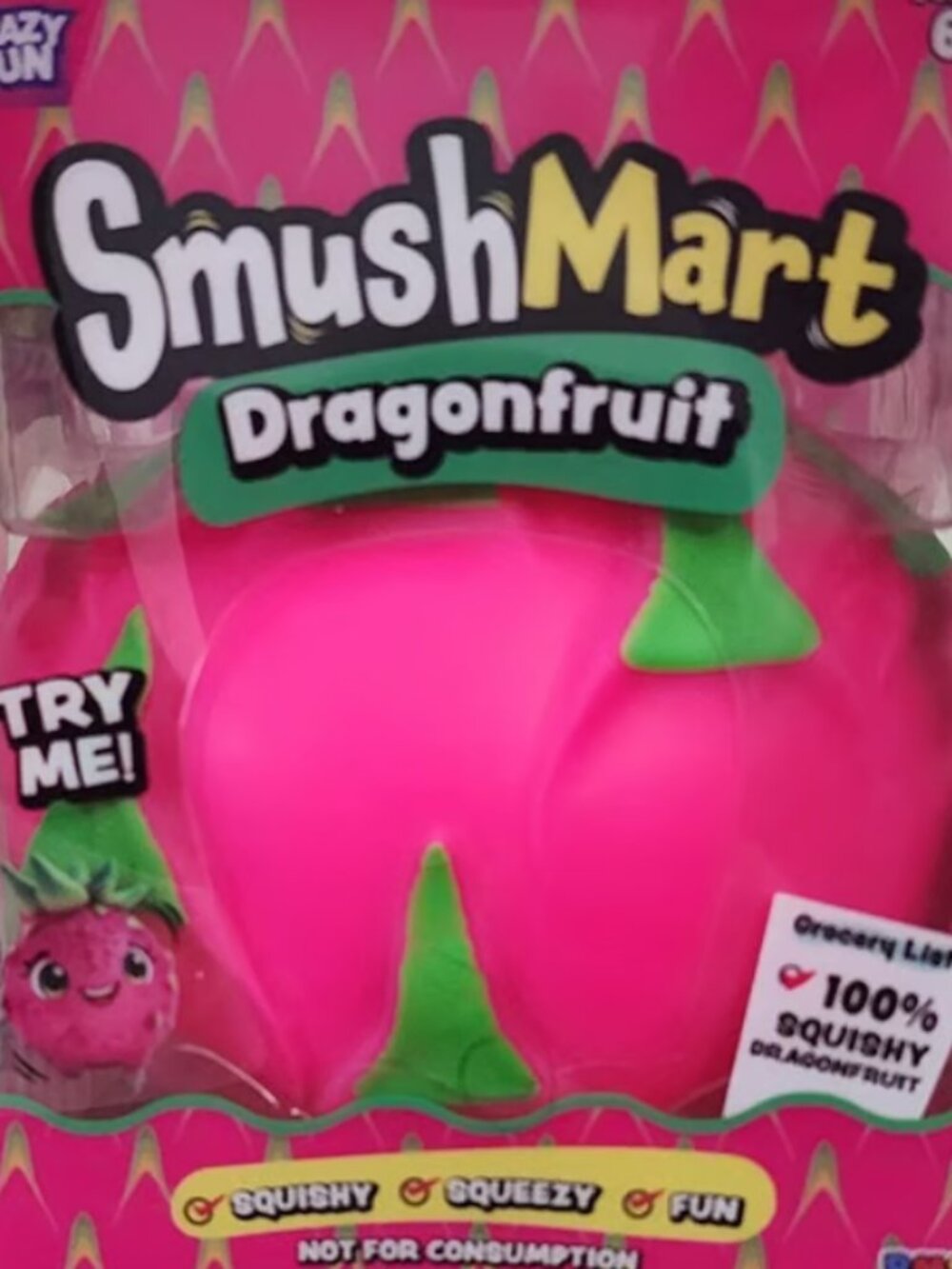 Crazy Fun Smush Mart Dragonfruit